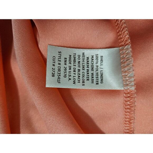 Dina be peach colored sleeveless dress. Size M. - Picture 6 of 6
